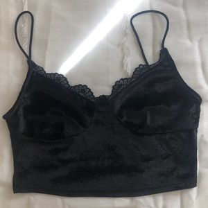 Shein Black Crop Top